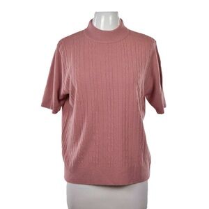 New Koret Sweater 100% Acrylic Color Blush Size Large